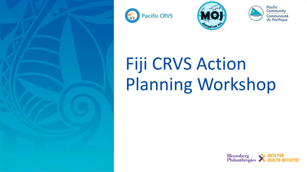 fiji crvs action planning workshop