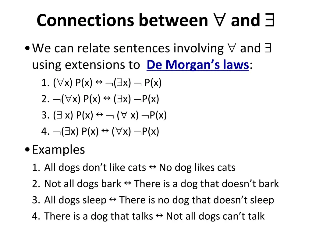 connections between and