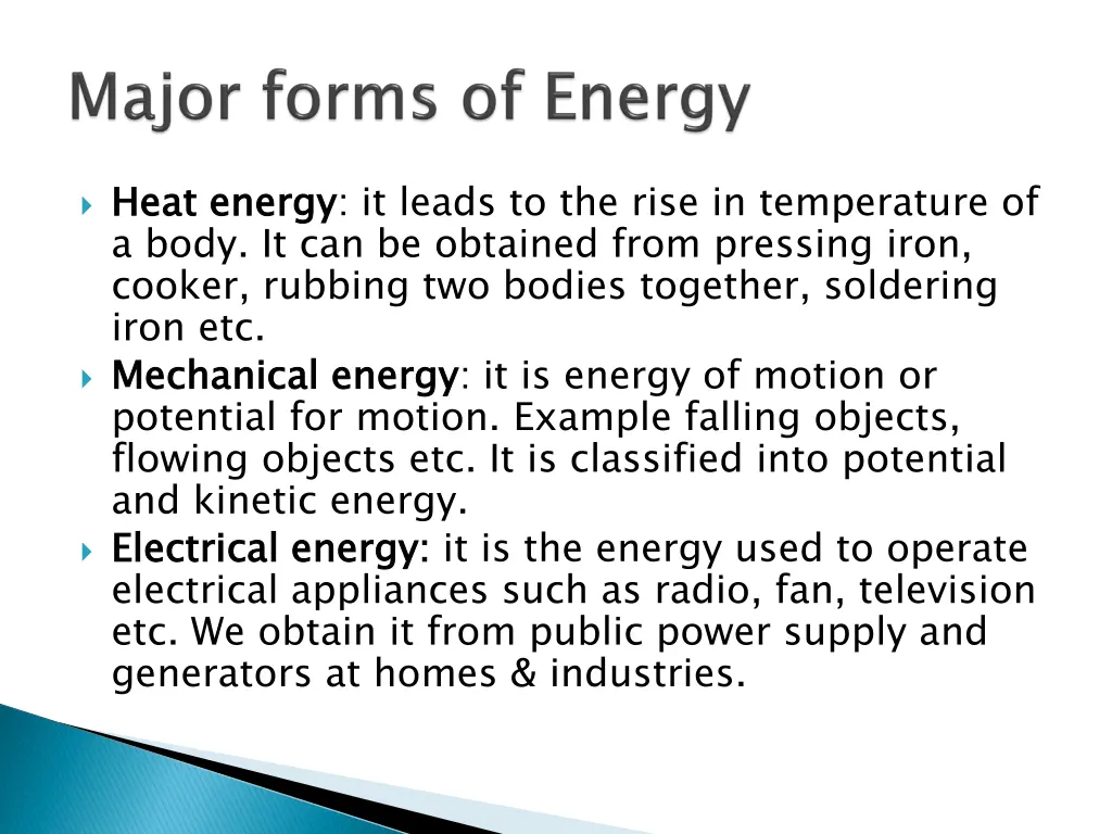 heat energy a body it can be obtained from