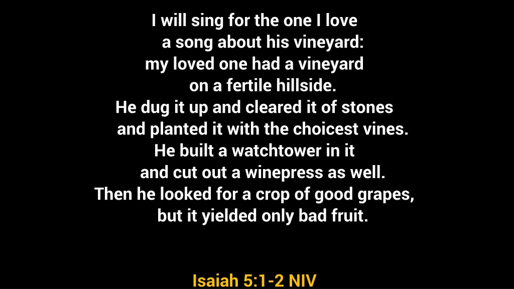 i will sing for the one i love a song about