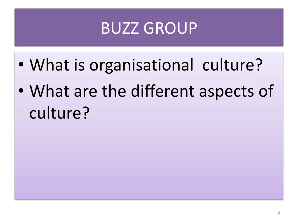 buzz group
