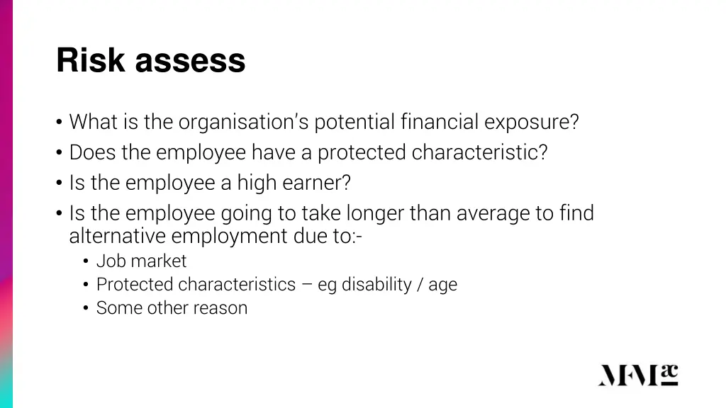 risk assess