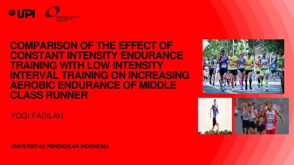 comparison of the effect of constant intensity