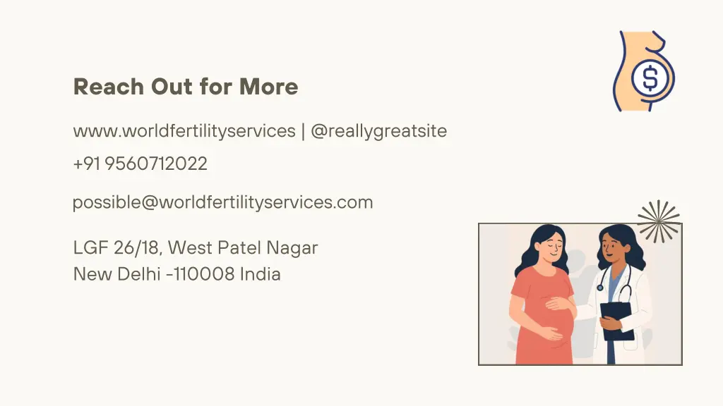 reach out for more