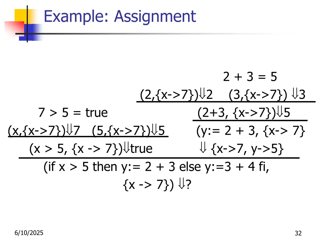 example assignment 1