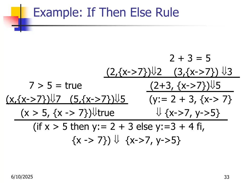 example if then else rule 3