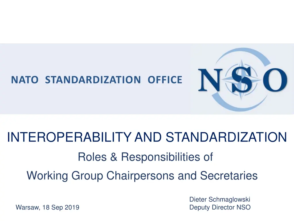 nato standardization office