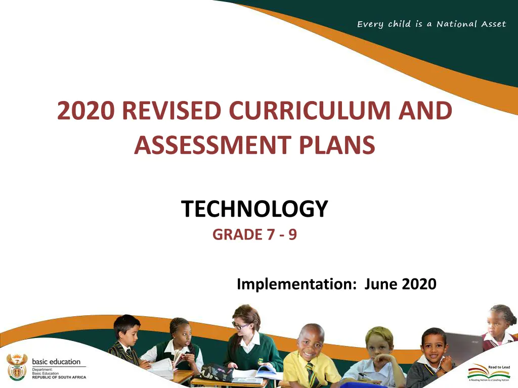 2020 revised curriculum and assessment plans