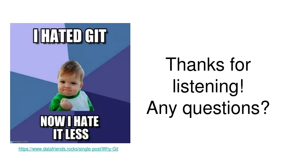 thanks for listening any questions