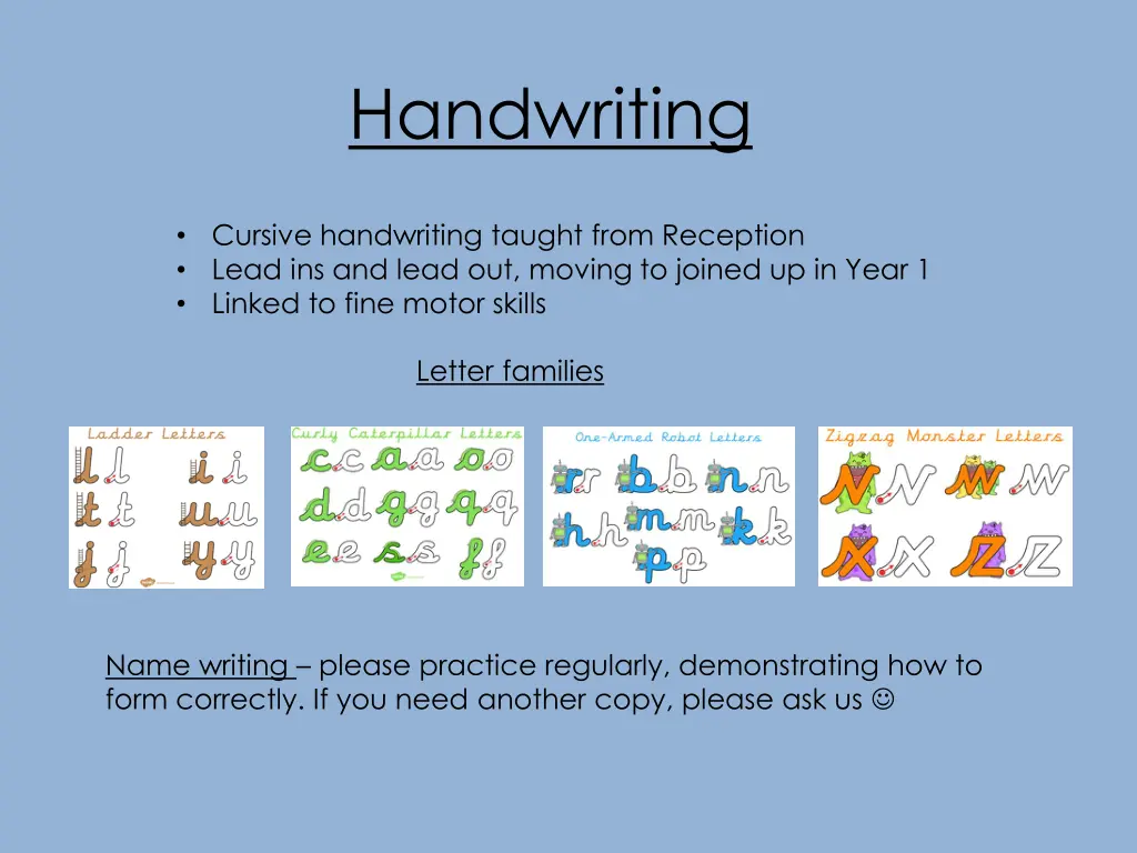 handwriting