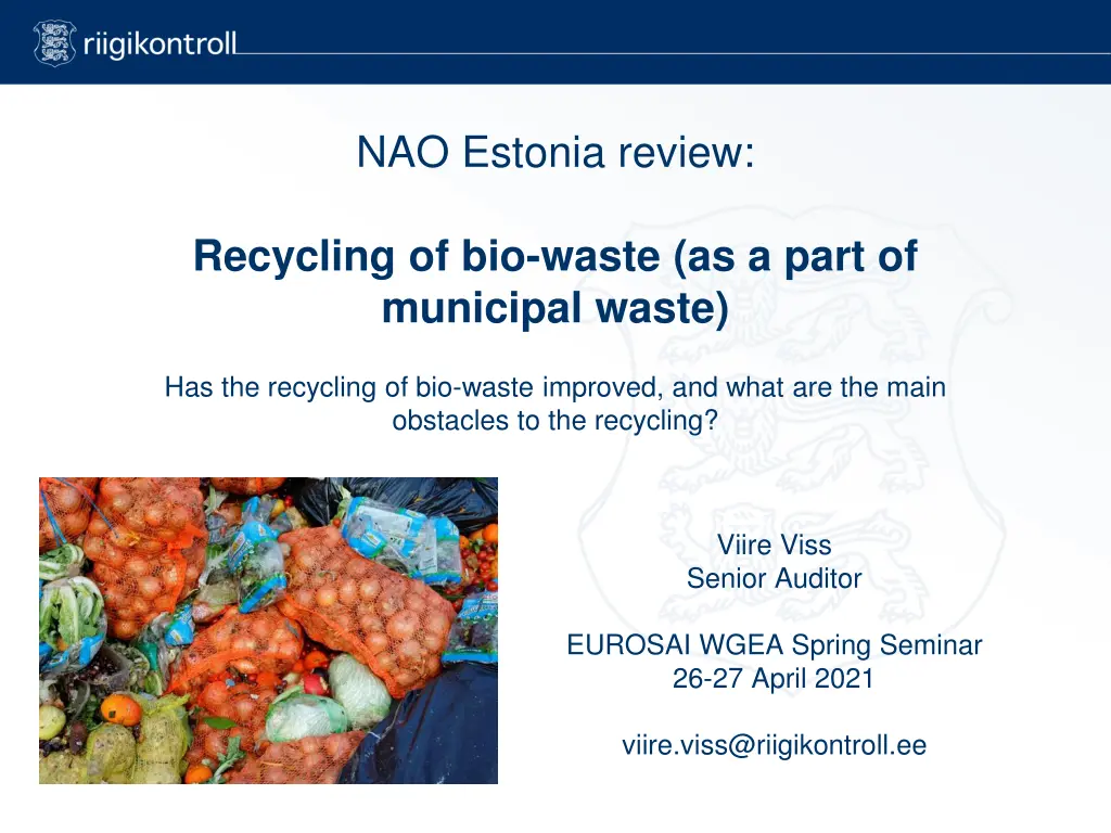 nao estonia review