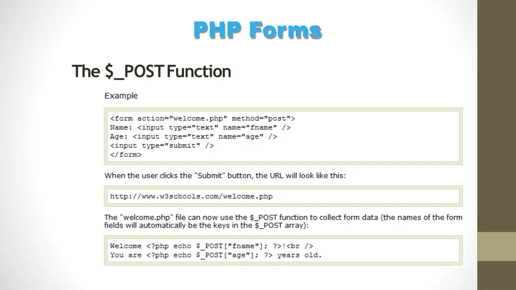 php forms 3