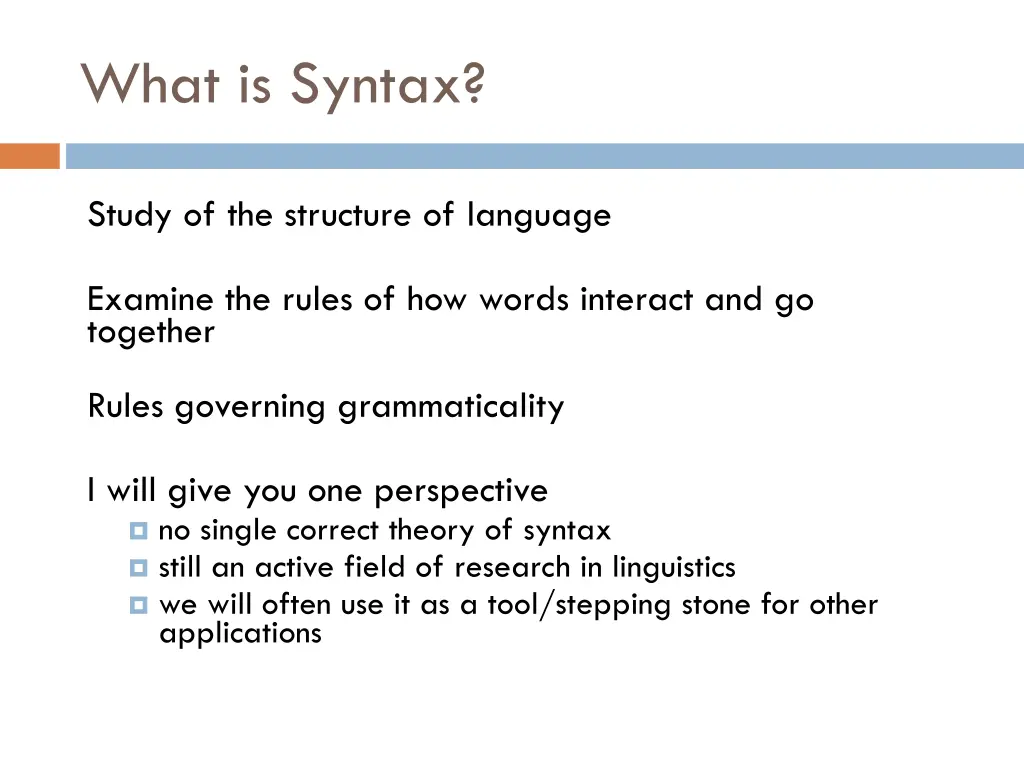 what is syntax