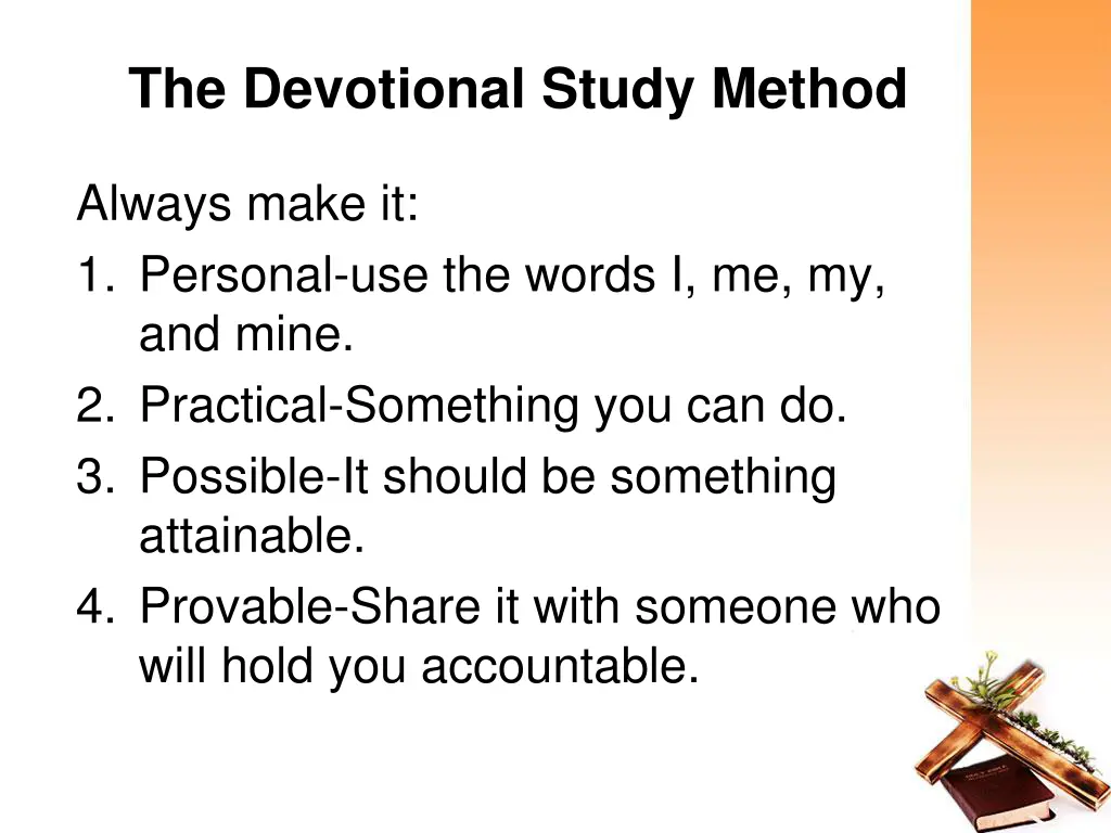 the devotional study method 2