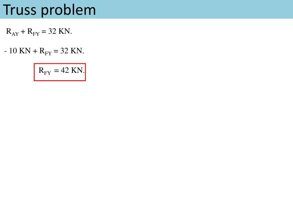 truss problem 2