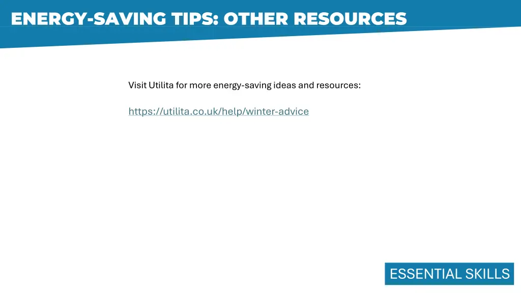energy saving tips other resources