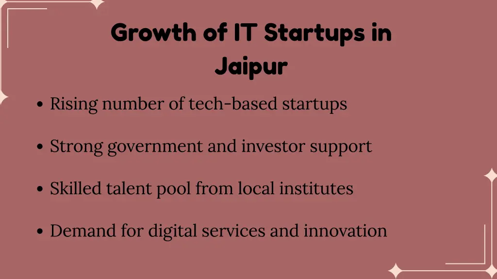 growth of it startups in jaipur