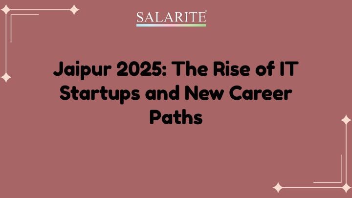 jaipur 2025 the rise of it startups