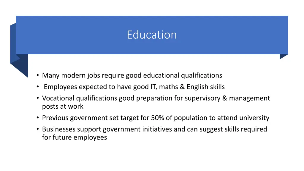 education