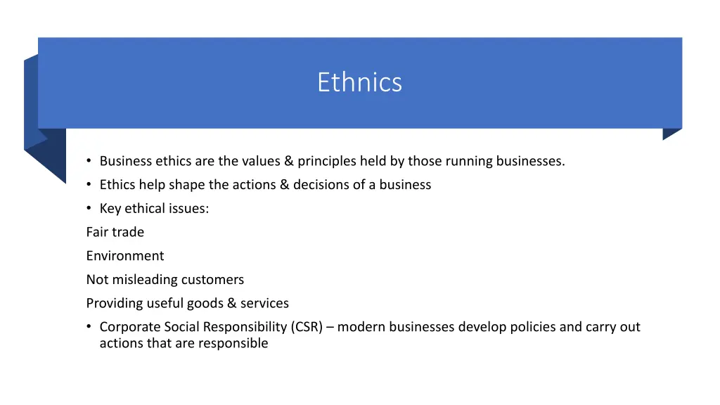 ethnics