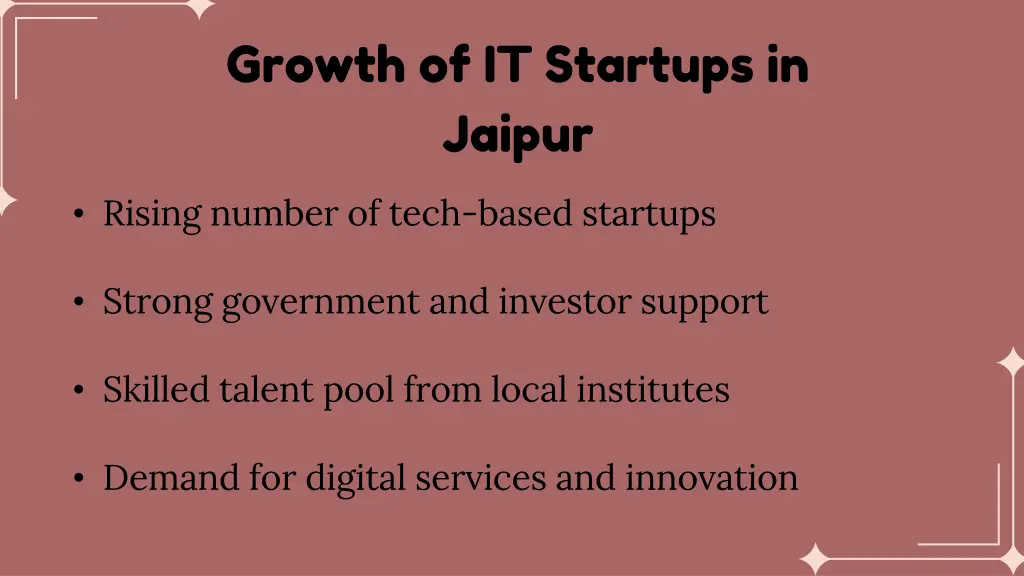 growth of it startups in jaipur