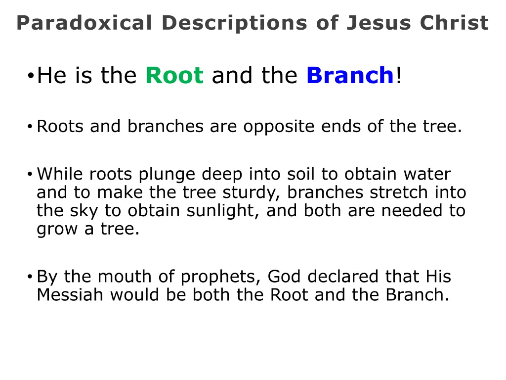 paradoxical descriptions of jesus christ 10