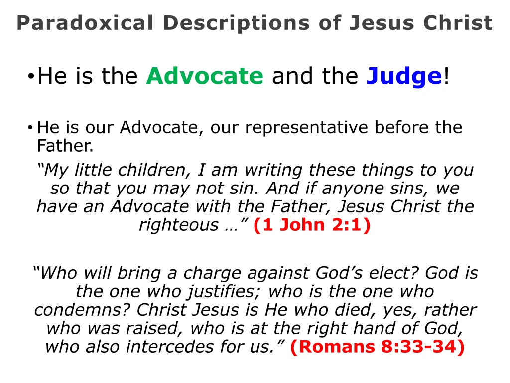 paradoxical descriptions of jesus christ 18