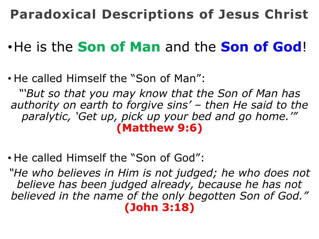 paradoxical descriptions of jesus christ 26