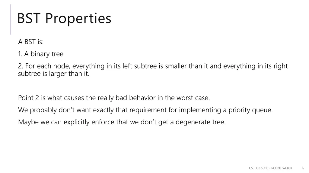 bst properties