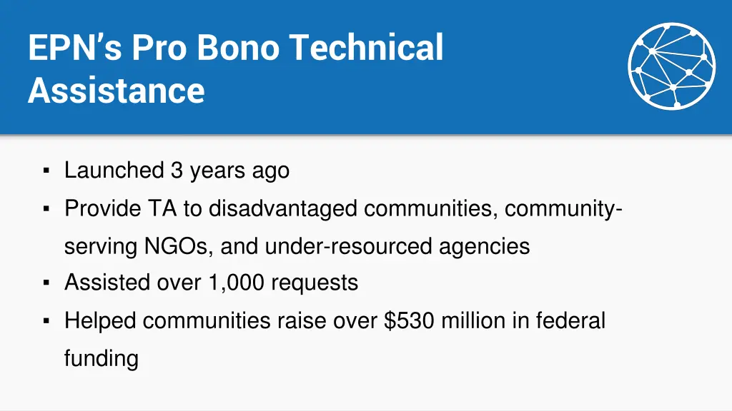 epn s pro bono technical assistance