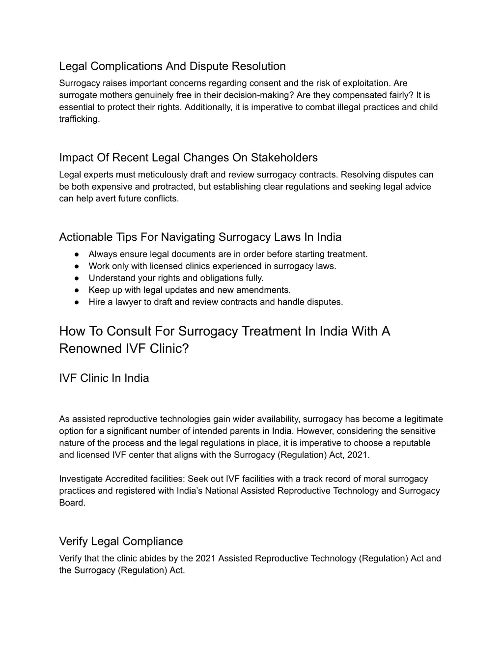 legal complications and dispute resolution
