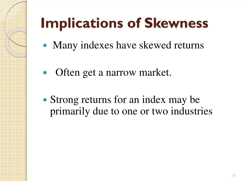 implications of skewness 2