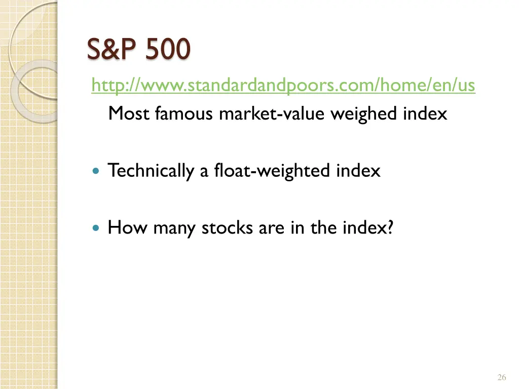 s p 500 http www standardandpoors com home
