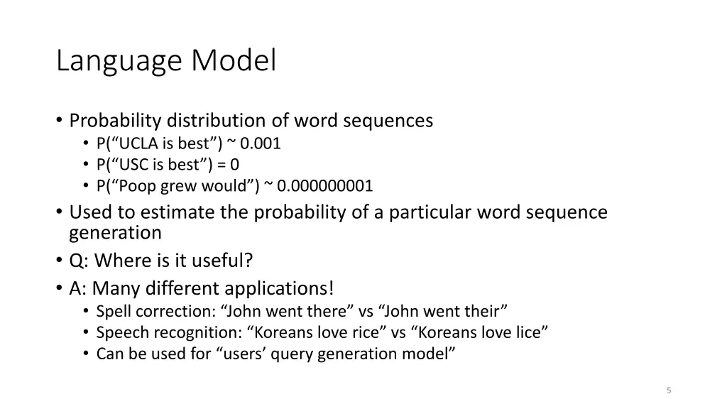 language model