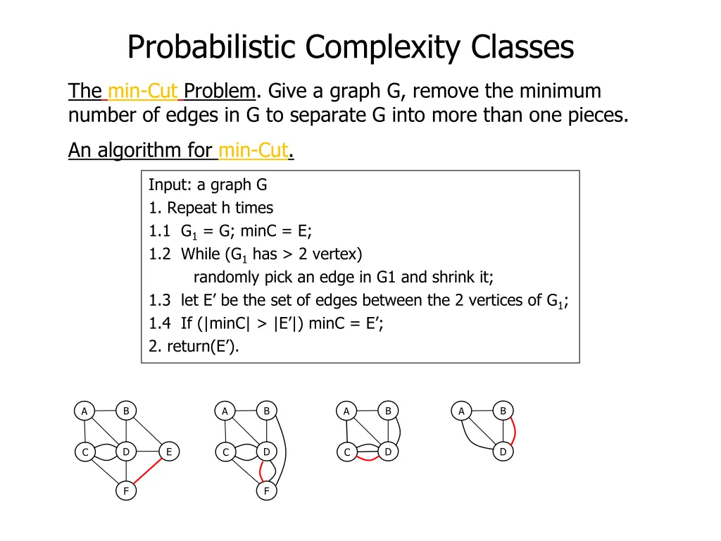 probabilistic complexity classes 10