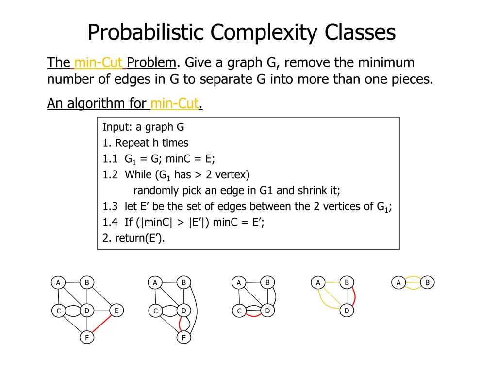 probabilistic complexity classes 13