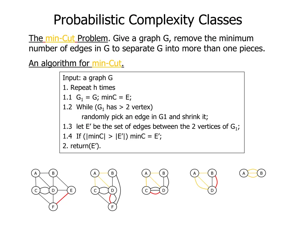 probabilistic complexity classes 15