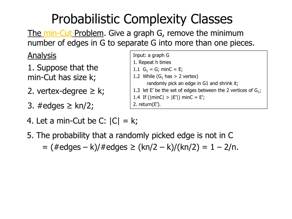 probabilistic complexity classes 22