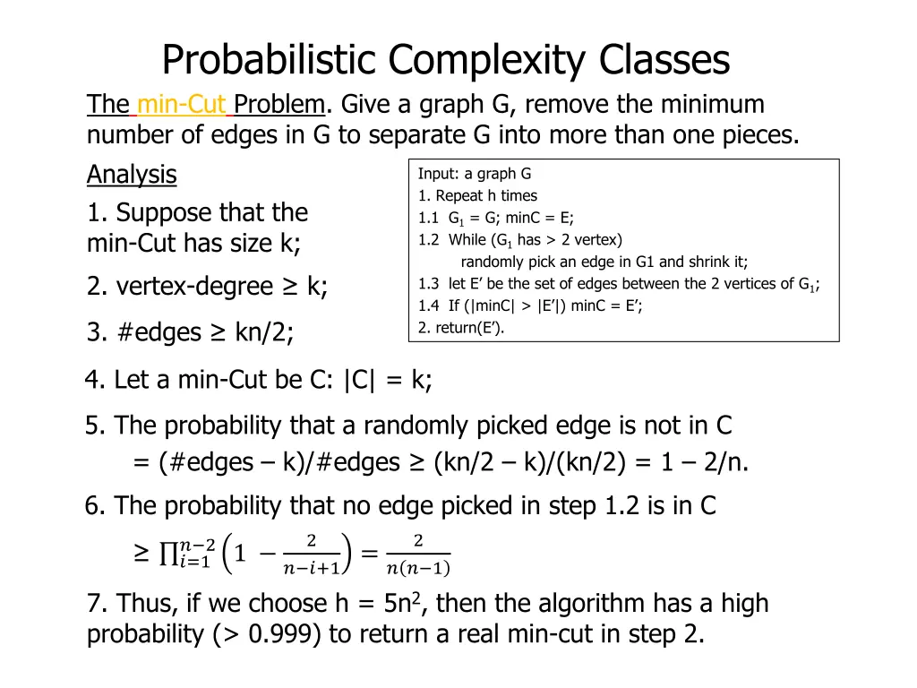 probabilistic complexity classes 24