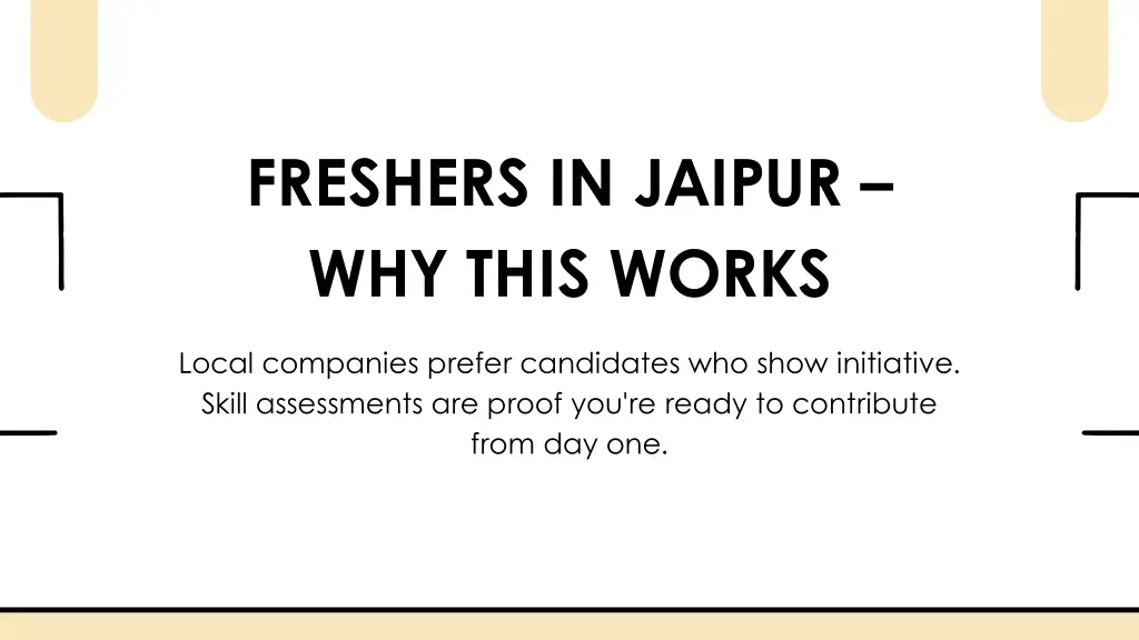 freshers in jaipur why this works