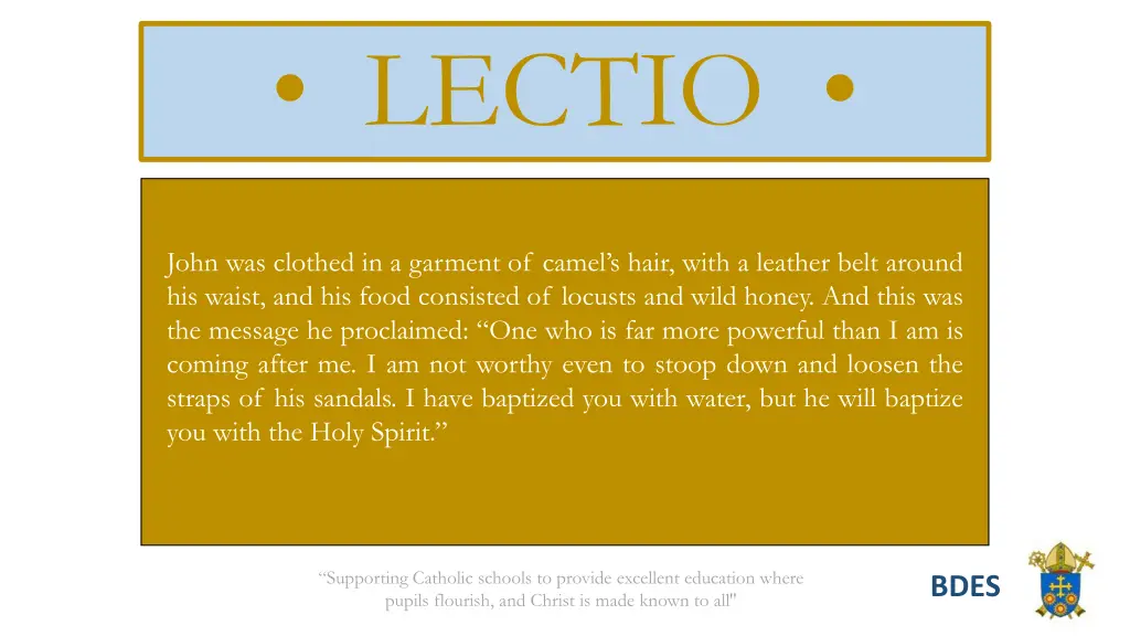 lectio 1