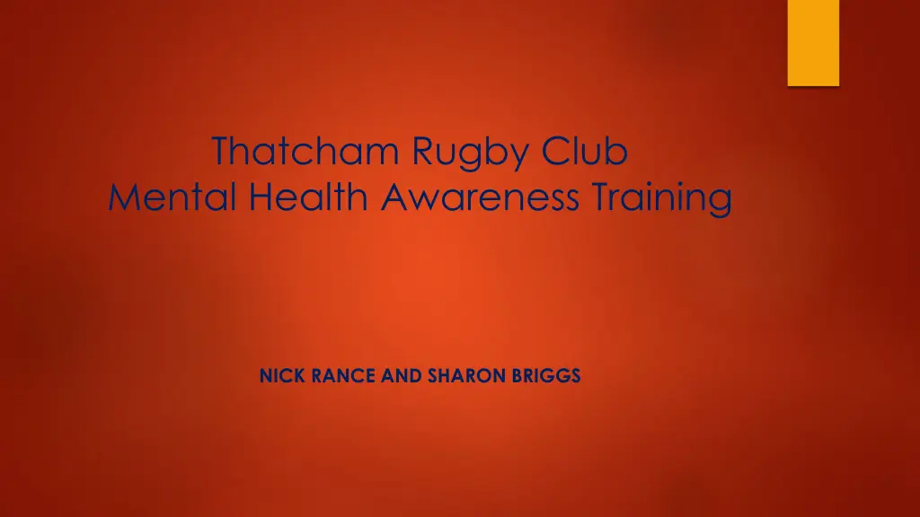 thatcham rugby club mental health awareness