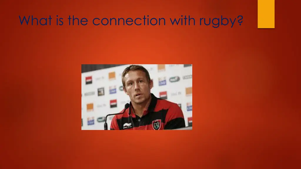 what is the connection with rugby
