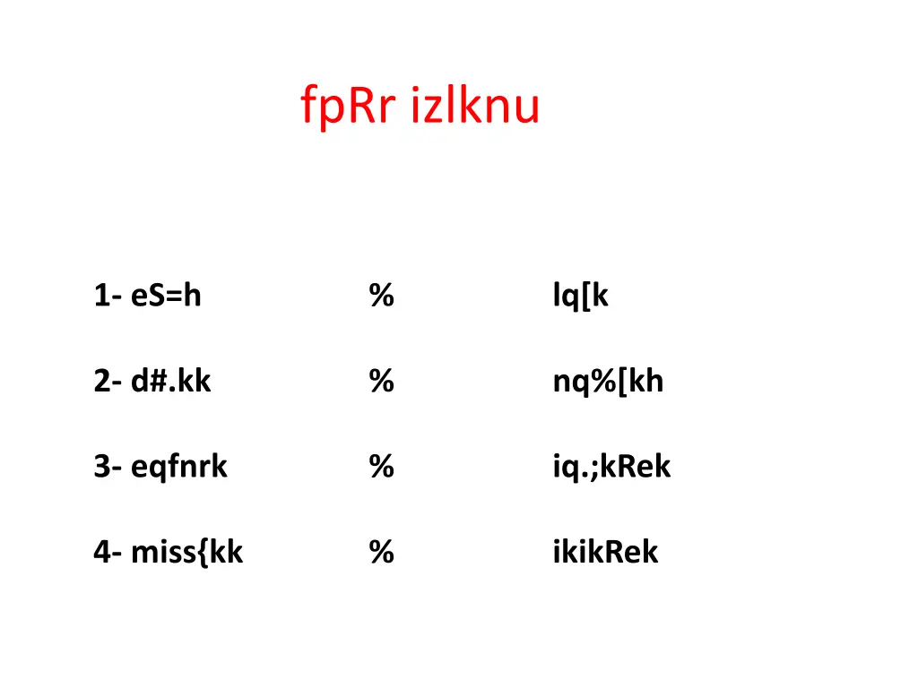fprr izlknu 2