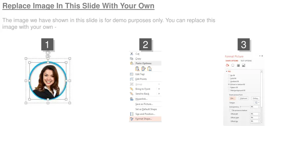 replace image in this slide with your own