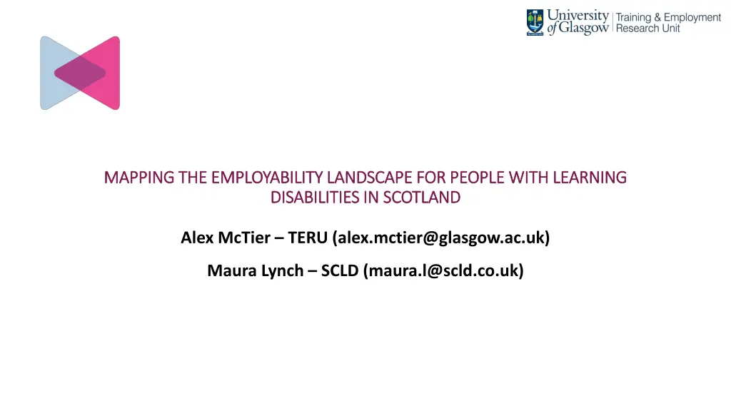 mapping the employability landscape for people