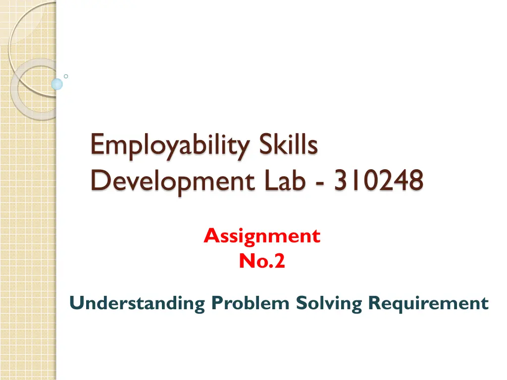 employability skills development lab 310248