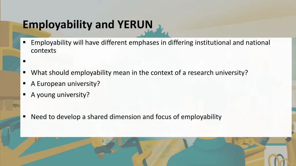 employability and yerun
