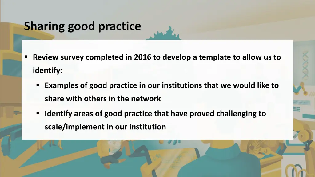 sharing good practice