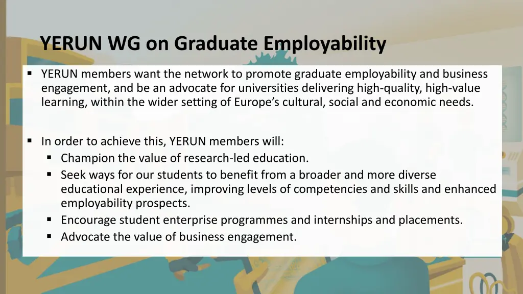 yerun wg on graduate employability
